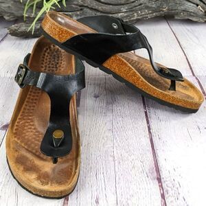BioStep 17704 Toe Post Slides Sandals